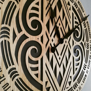 Custom Pepeha Clock